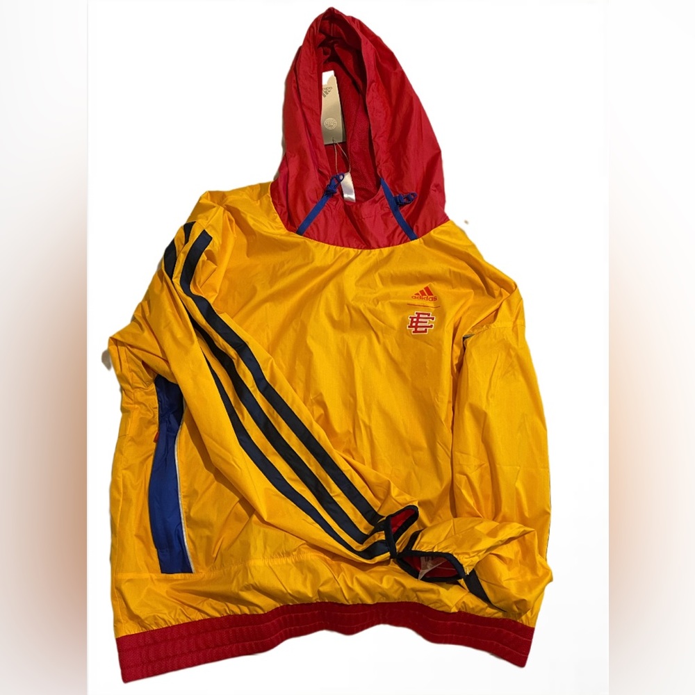 NWT Adidas x Eric Emanuel EE McDonald's All American Hooded Windbreaker Men's M